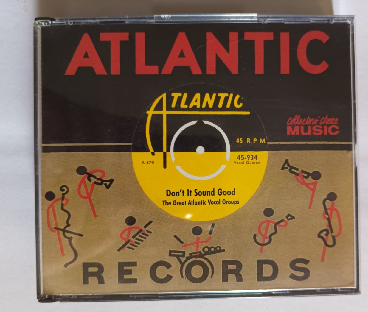 Don’t It Sound Good: The Great Atlantic Vocal Groups CD x 2 /1995 Rhino Like New