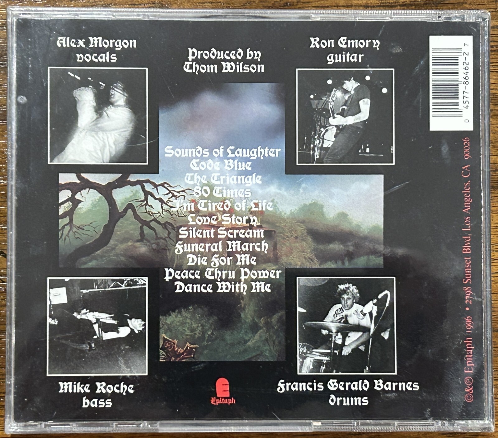 T.S.O.L. – DANCE WITH ME – 1996 EPITAPH REISSUE – NEW / SEALED