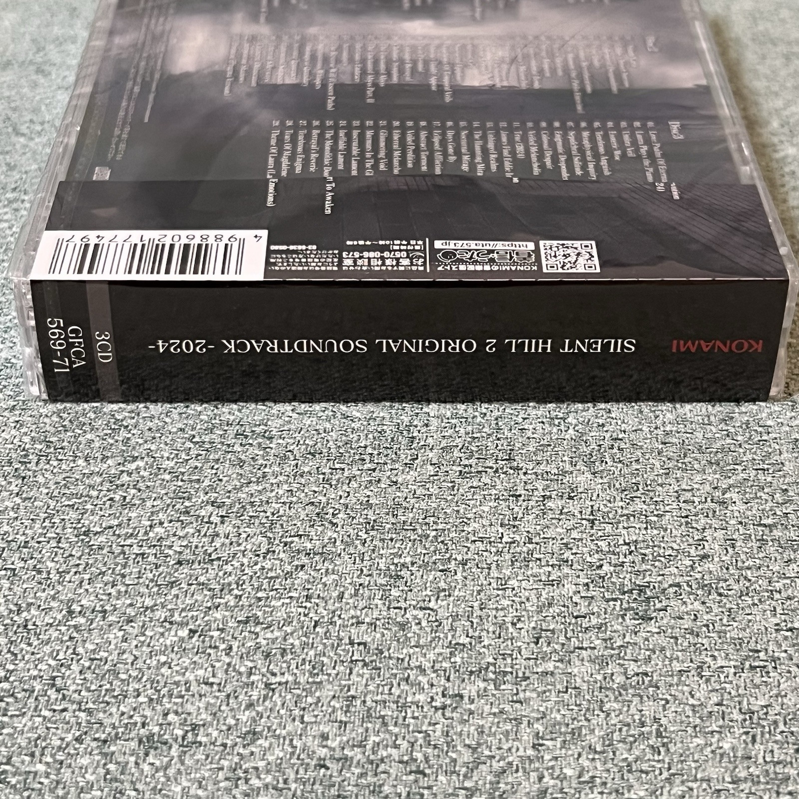 SILENT HILL 2 ORIGINAL SOUNDTRACK 2024 3CD Game Music Sealded from Japan New