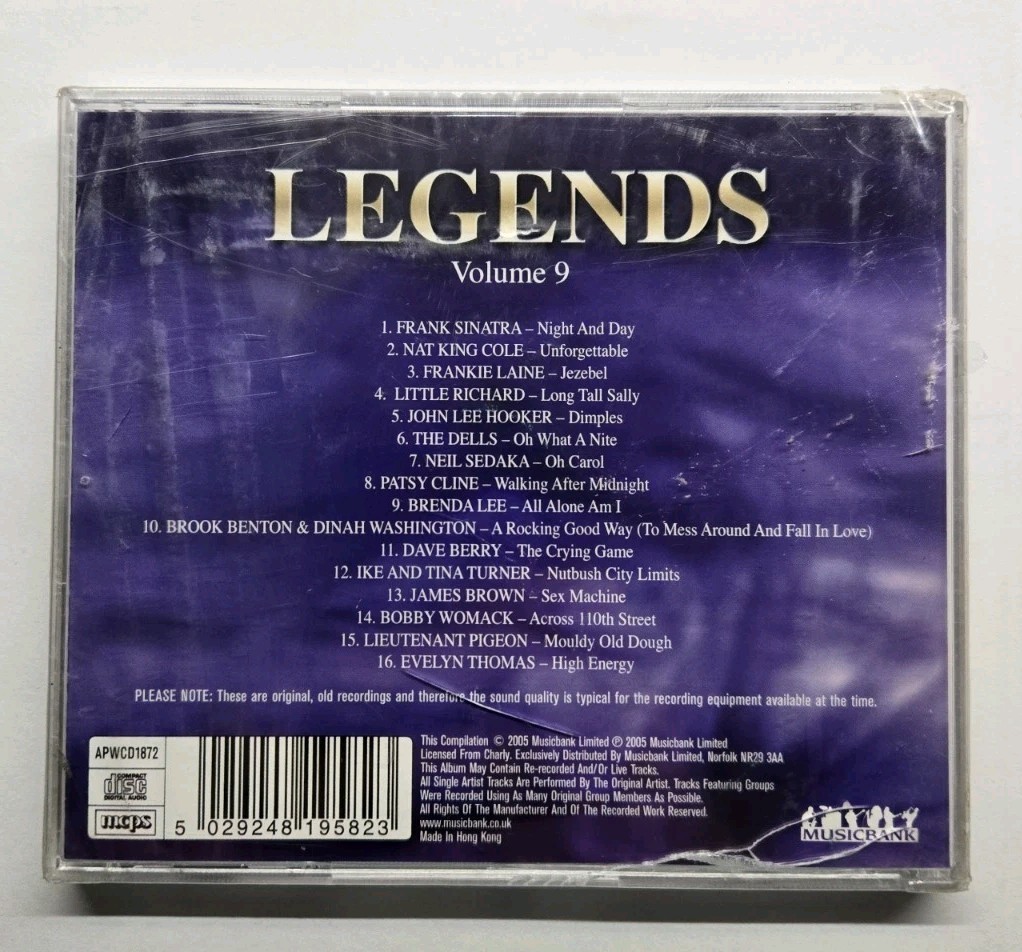 Legends Vol. 9 CD 2005 Musicbank