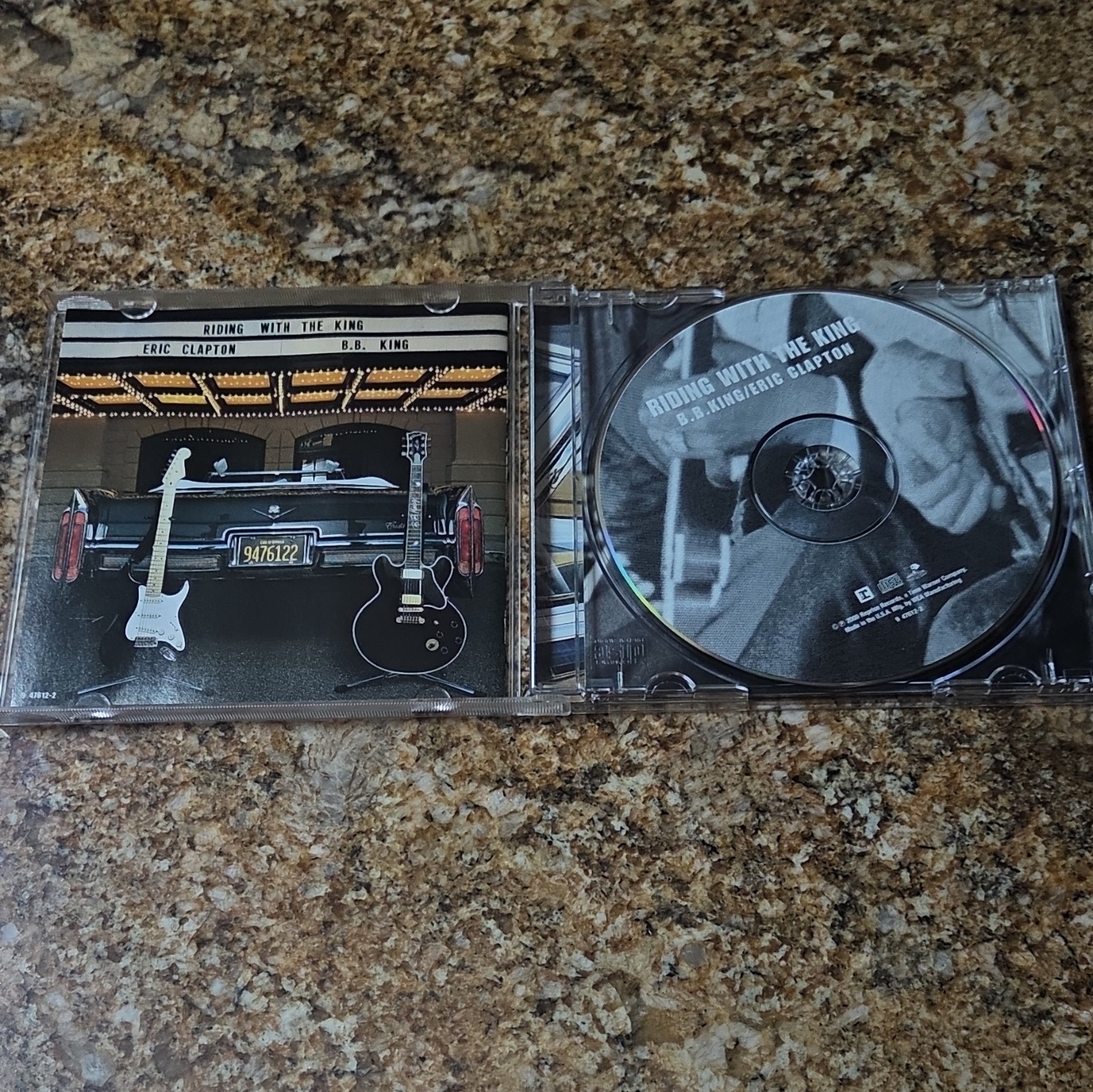 B.B. King & Eric Clapton – Riding With The King CD Jewel Case Reprise 2000
