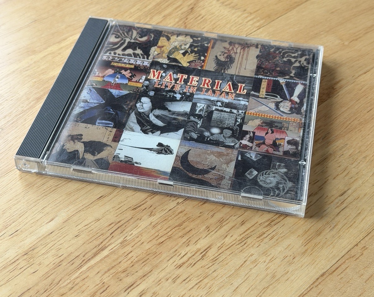 Material – Live in Japan CD 1993 Bill Laswell Ginger Baker Jazz Fusion Restless