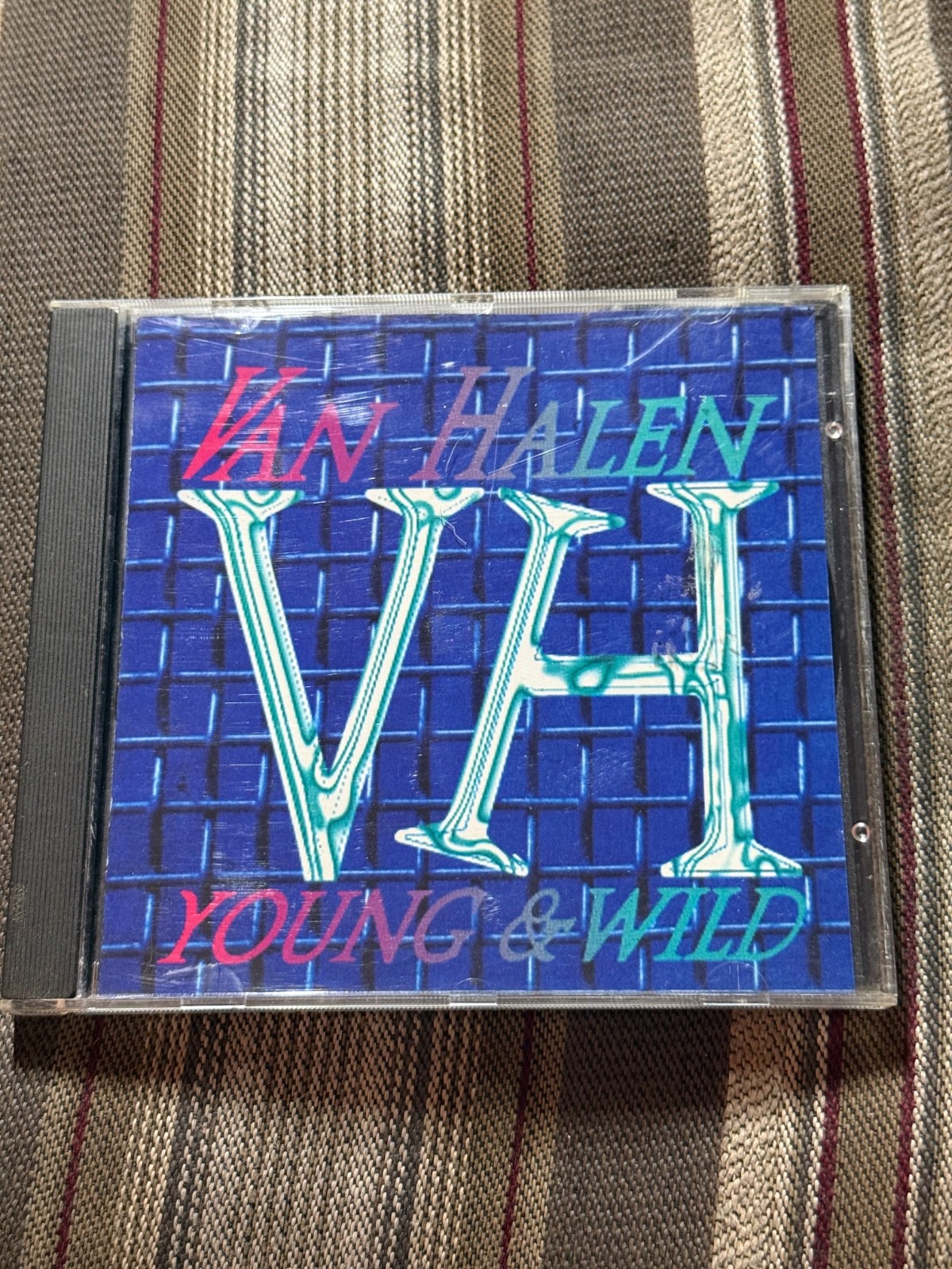 Vintage VAN HALEN Young & Wild bootleg live CD