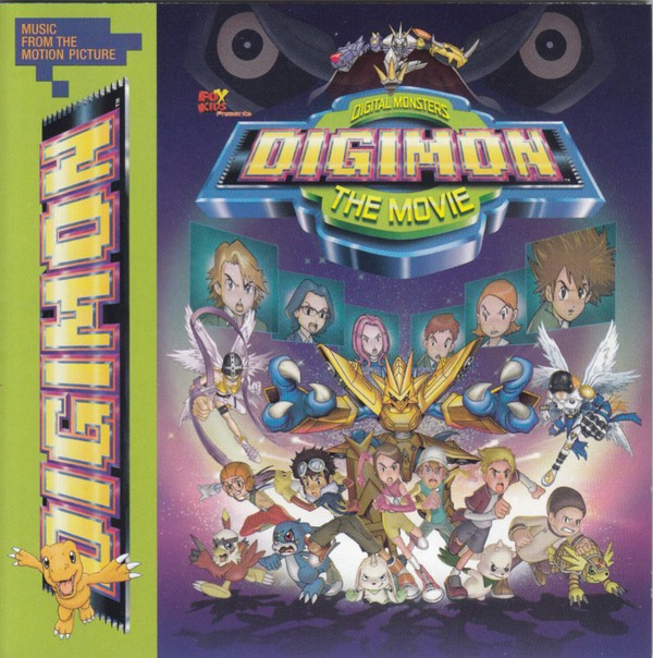 Various – Digimon: The Movie (Music From The Motion Picture) – CD, Album, Comp