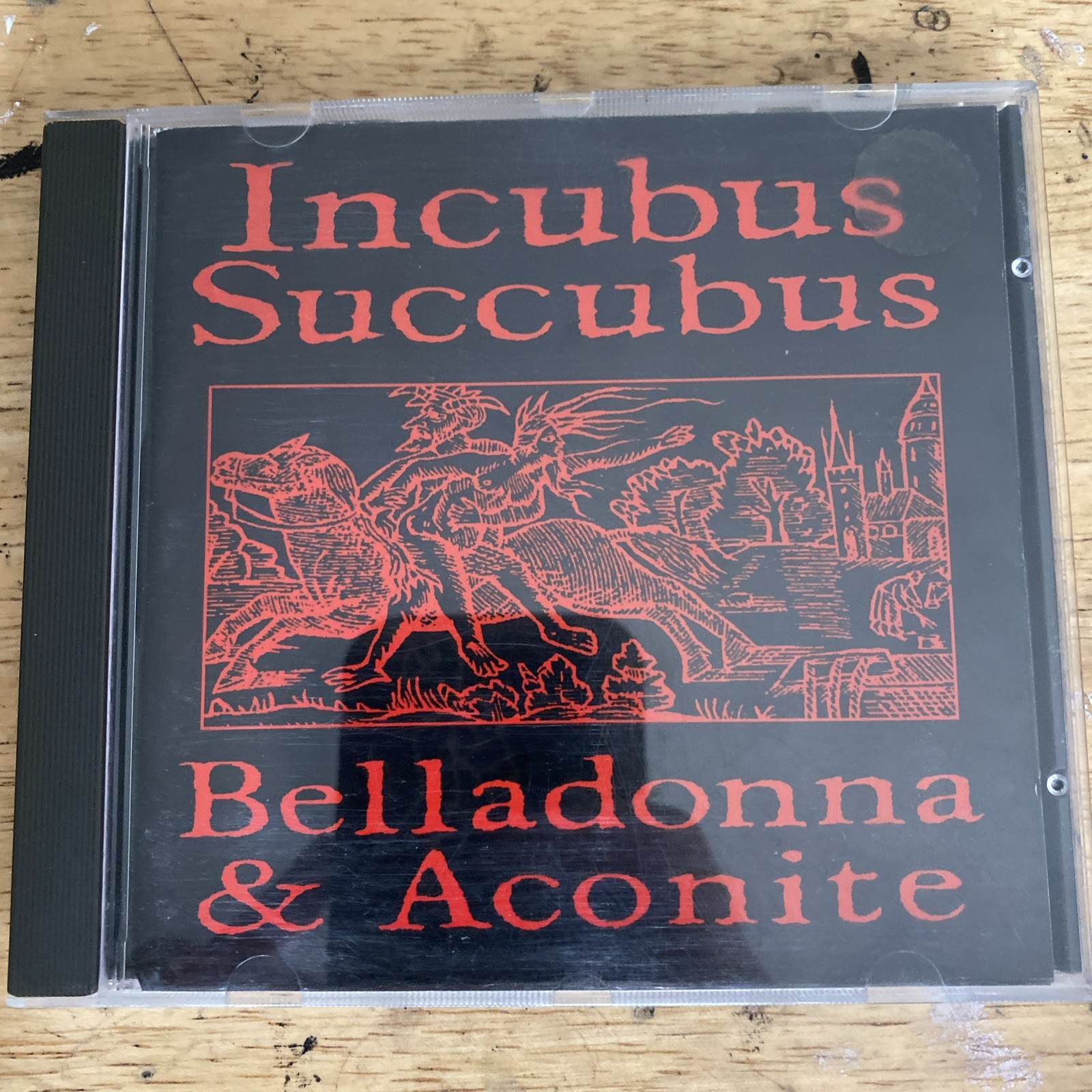 Incubus Succubus – Belladonna & Aconite (CD, 1993, Nightbreed, UK) Goth Rock