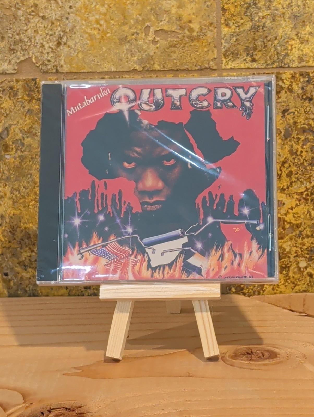 Mutabaruka Outcry CD 1987 Shanachie Rare Roots Reggae Dub Poetry BRAND NEW