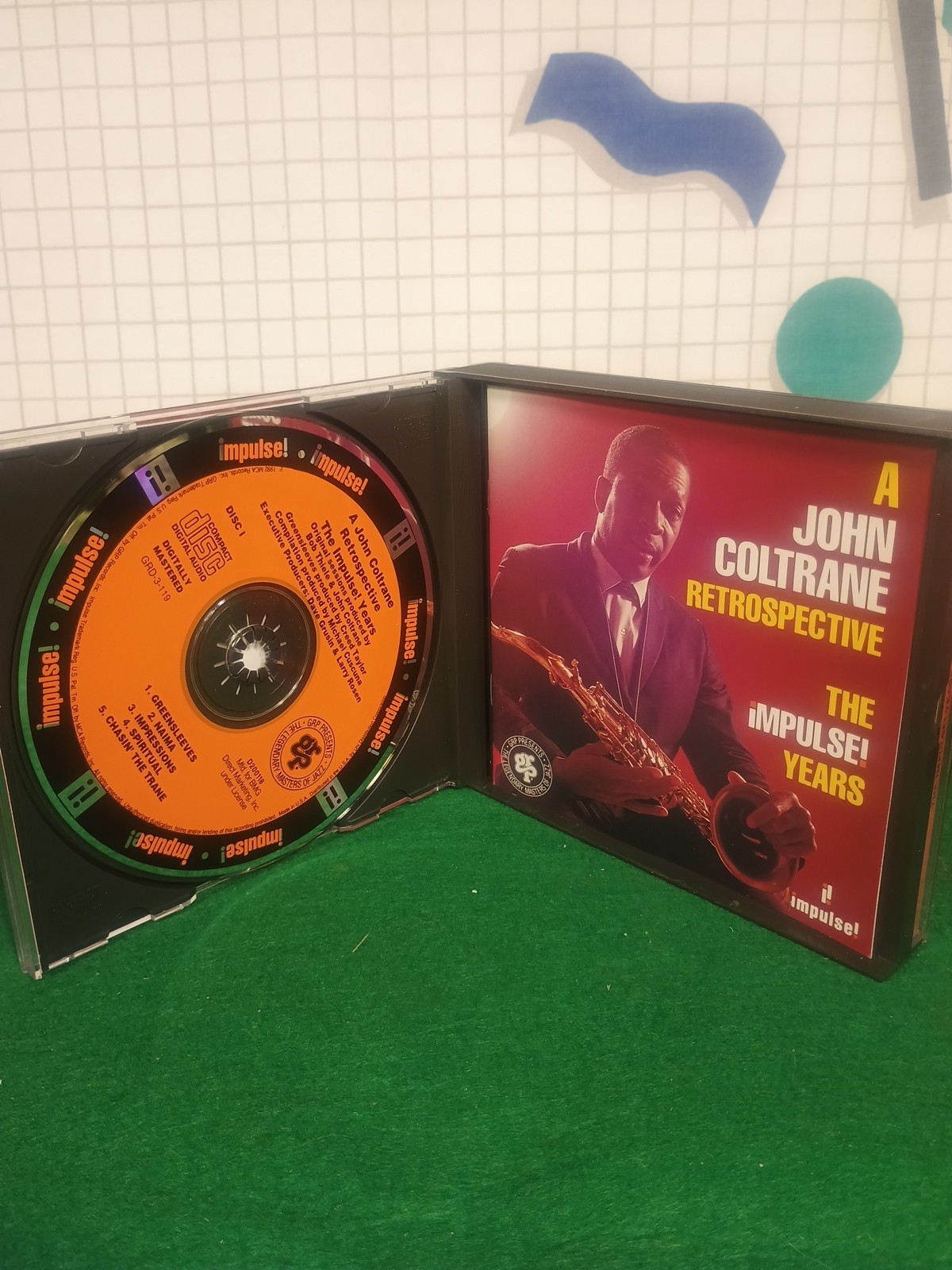 JOHN COLTRANE A RETROSPECTIVE THE IMPULSE YEARS 24 TRACK 3 CD SET