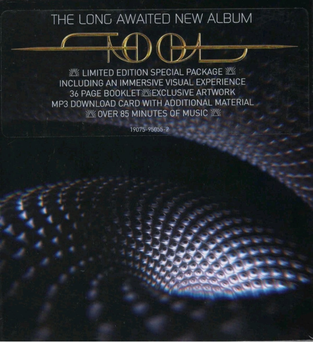Tool – Fear Inoculum (2019) CD Album RCA Limited/Special Edition *NEW, Sealed*