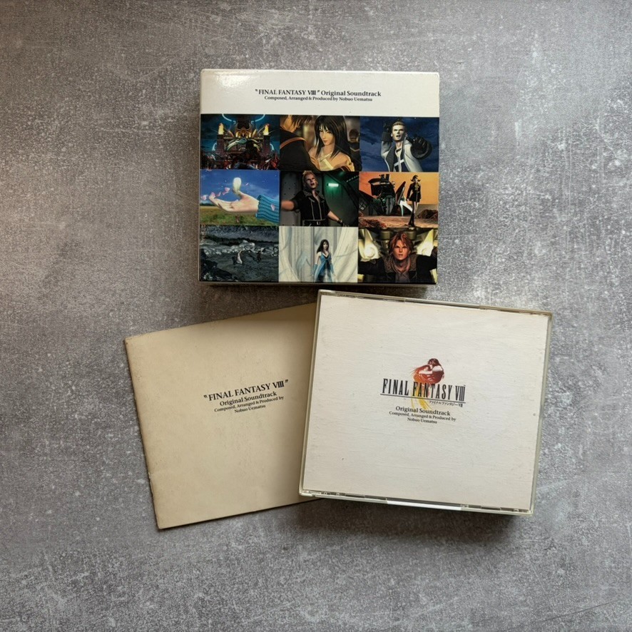 Final Fantasy VIII Original Soundtrack | 4CD | First Press | SSCX-10028 | Japan