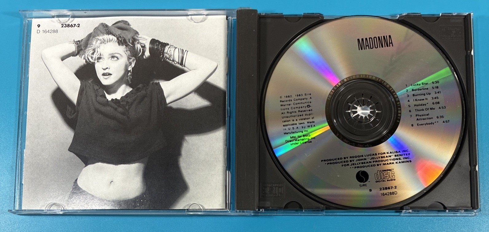 Madonna by Madonna (Warner Bros./Sire, CD, 1983)