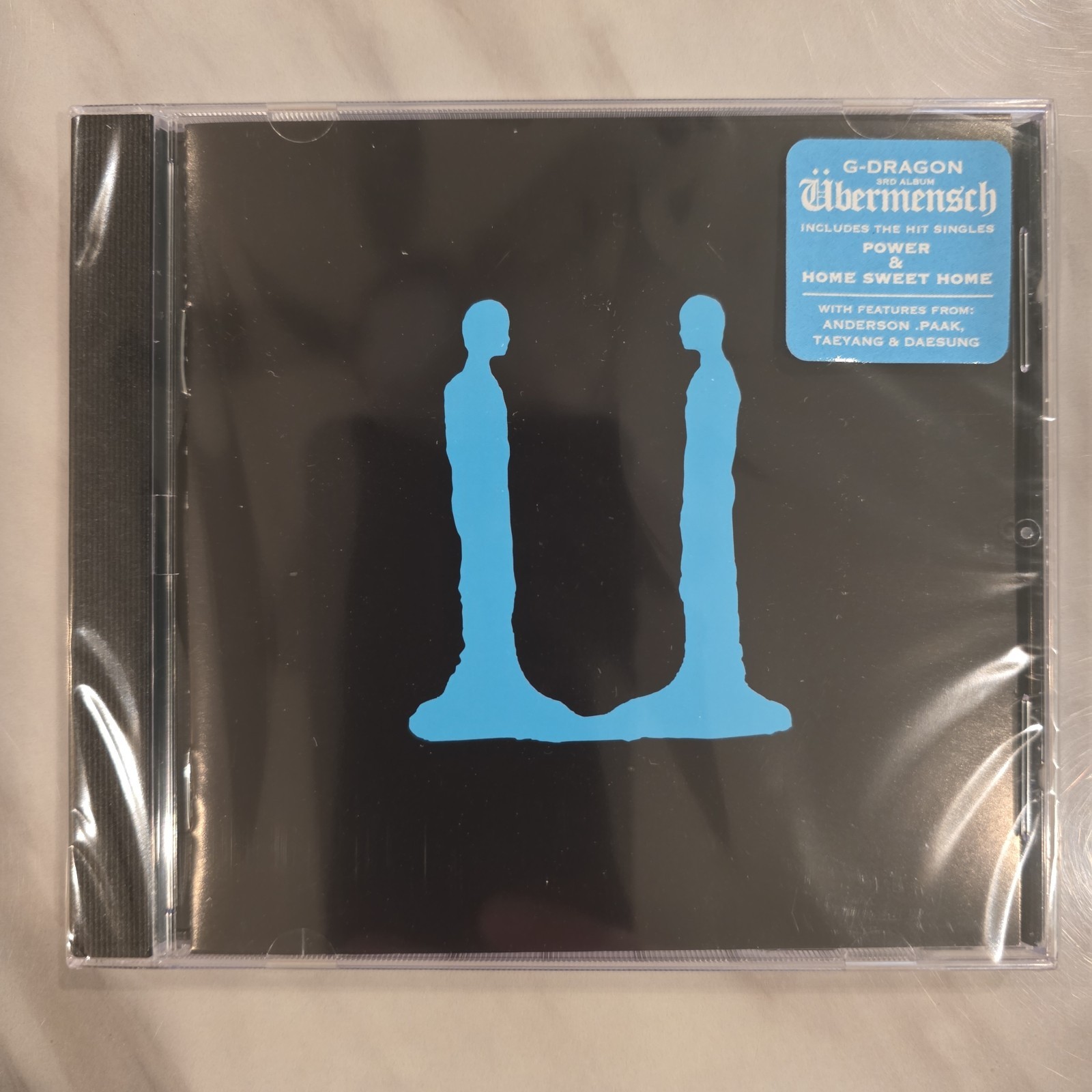 G-DRAGON • UBERMENSCH [Blue Verson) CD 3rd Album 2025 Galaxy Corp. NEW SEALED!