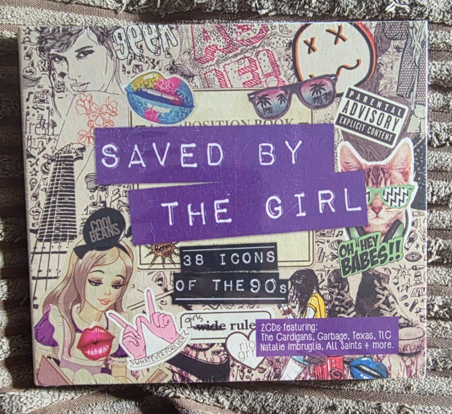 Saved By The Girl: 38 Icons Of The 90’s Double CD Digi-pak Brand new and Sealed