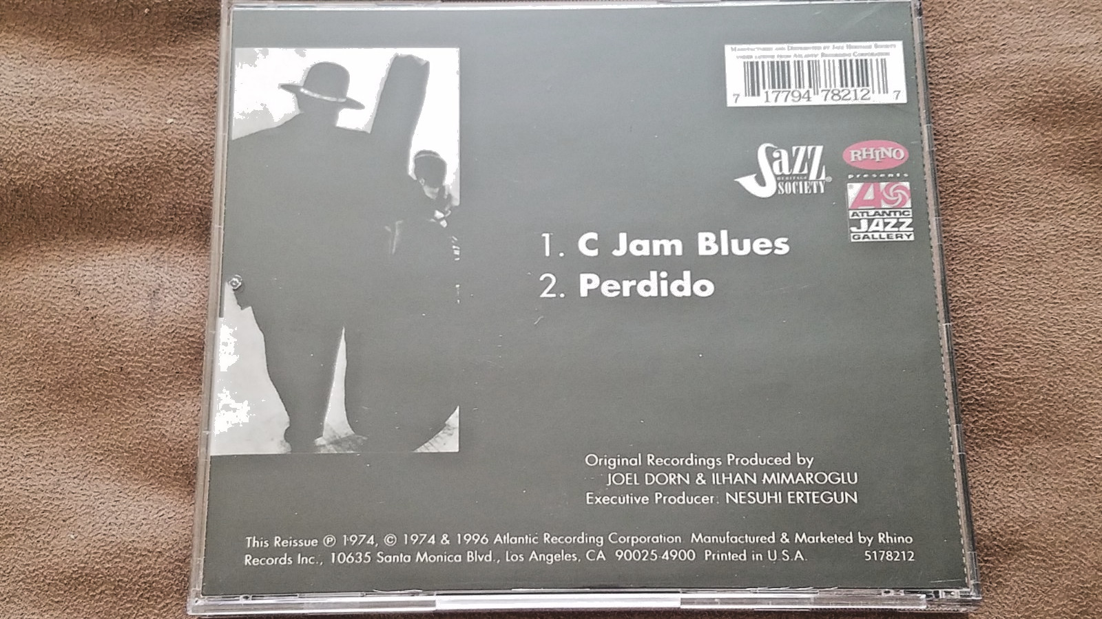 Charles Mingus “MINGUS AT CARNEGIE HALL” 1996 Atlantic “Jazz Society” CD VG+