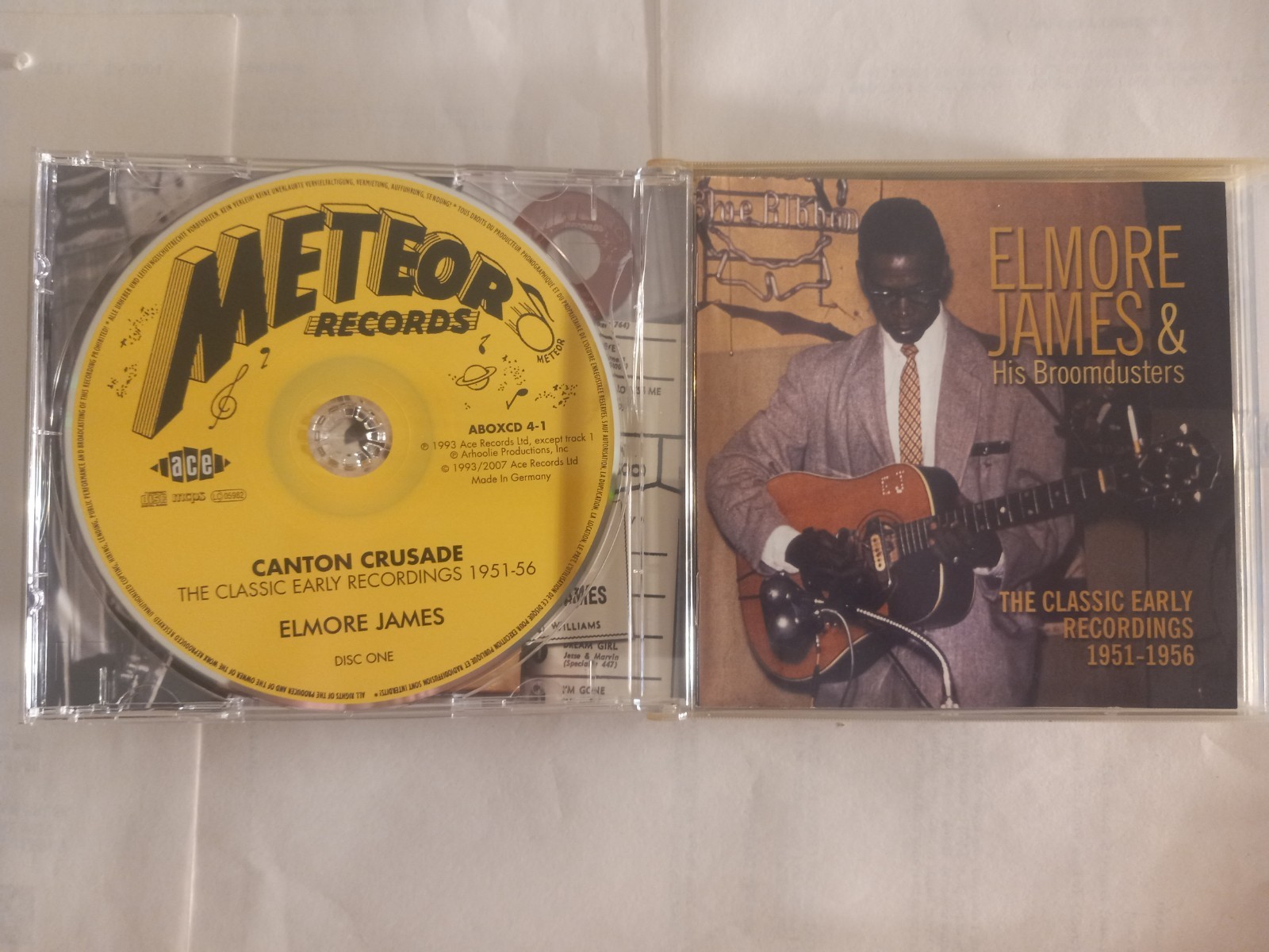 ELMORE JAMES AND HIS BROOMDUSTERS- 1951 To 1955 – 3 CD Jewel Box Set – Near Mint