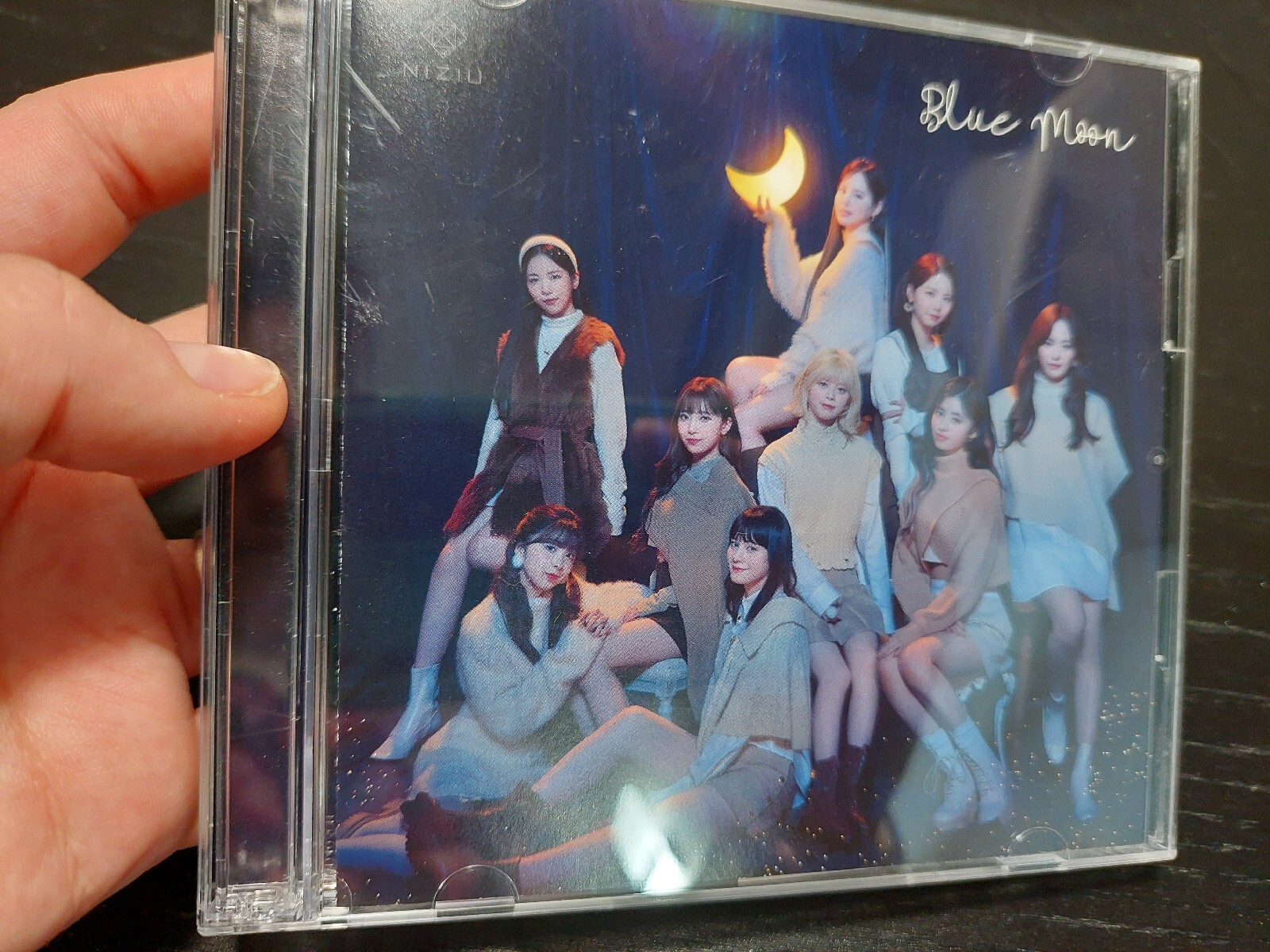 NiziU Blue Moon First Limited Edition Type A CD DVD Card Booklet Japan