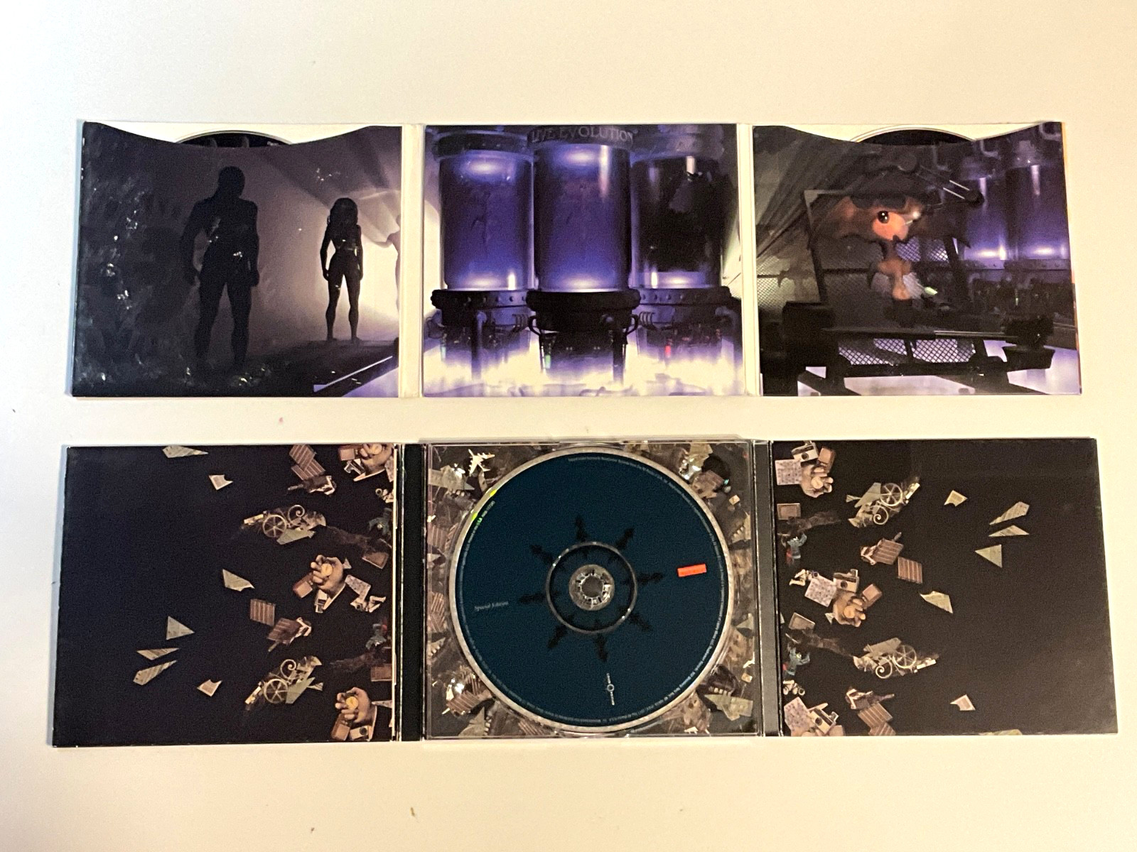 Queensryche 4 CD Lot Dedicated To Chaos, Live Evolution, Empire, Live Crime