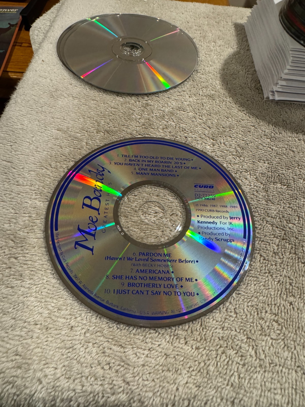 Moe Bandy – Greatest Hits – CD ONLY IN VERY GOOD CONDITION!!!!