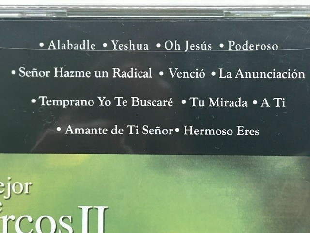 Lo Mejor de Marcos Witt 2 Spanish CD Christian Music Jesucristo Iglesia