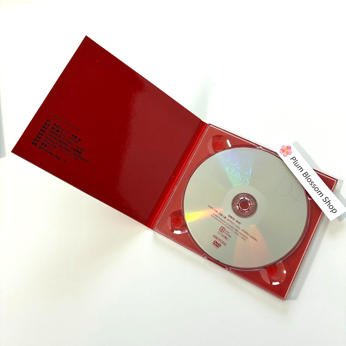 BLOOD + COMPLETE BEST CD+DVD+Book Jpapn Anime Soundtrack