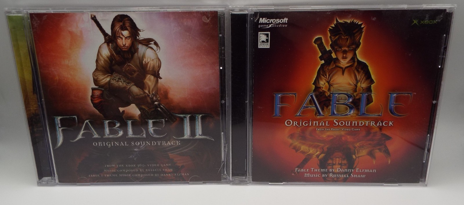 Fable & II (Original Soundtracks) (2 CD Set) Two, Microsoft, Video Game