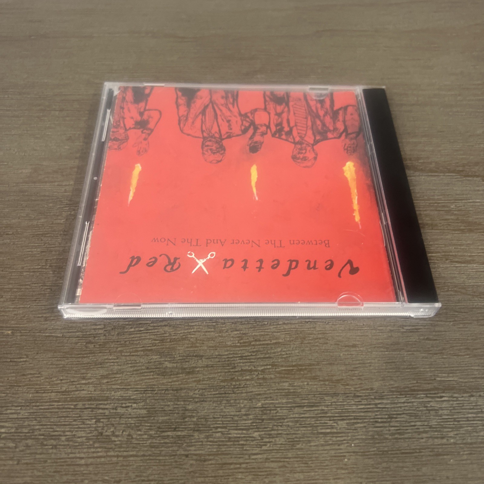 Between the Never & the NOW by Vendetta Red (CD, 2003) No Back Cover Art
