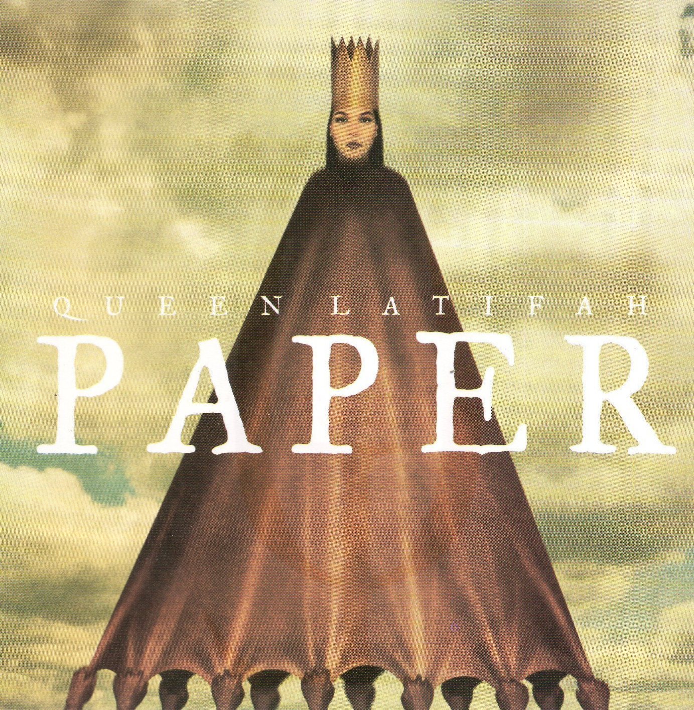 QUEEN LATIFAH “Paper” Single with two tracks-Motown 1998 (RARE!)-Free Shipping