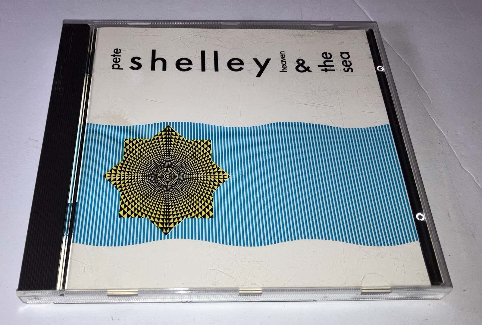 Pete Shelley Heaven & The Sea Cd 1986 Phonogram UK Synth Pop Rock Electronic