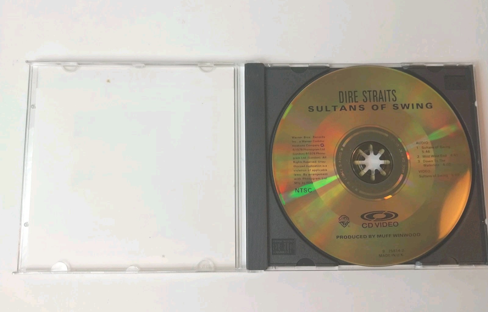 Dire Straits CD Video Single Lot Sultans Of Swing Money For Nothing 5″ CDV Rare