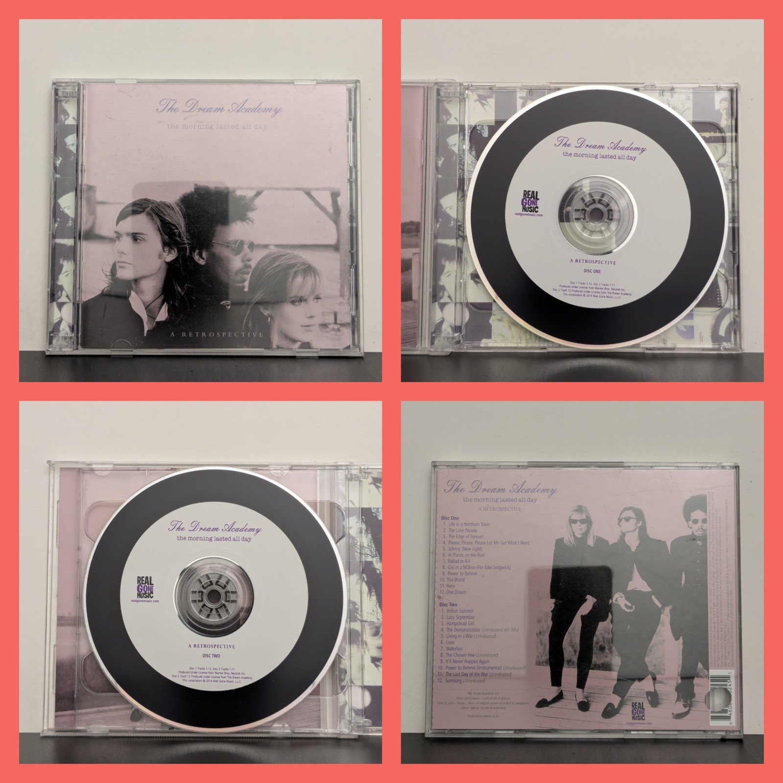 Dream Academy The Morning Lasted All Day 2014 US 2xCD Real Gone RGM-0245