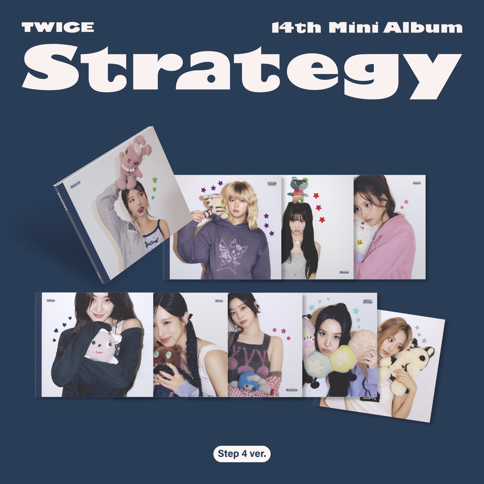TWICE STRATEGY (Step 4 Ver.) (CD) Album Digipak