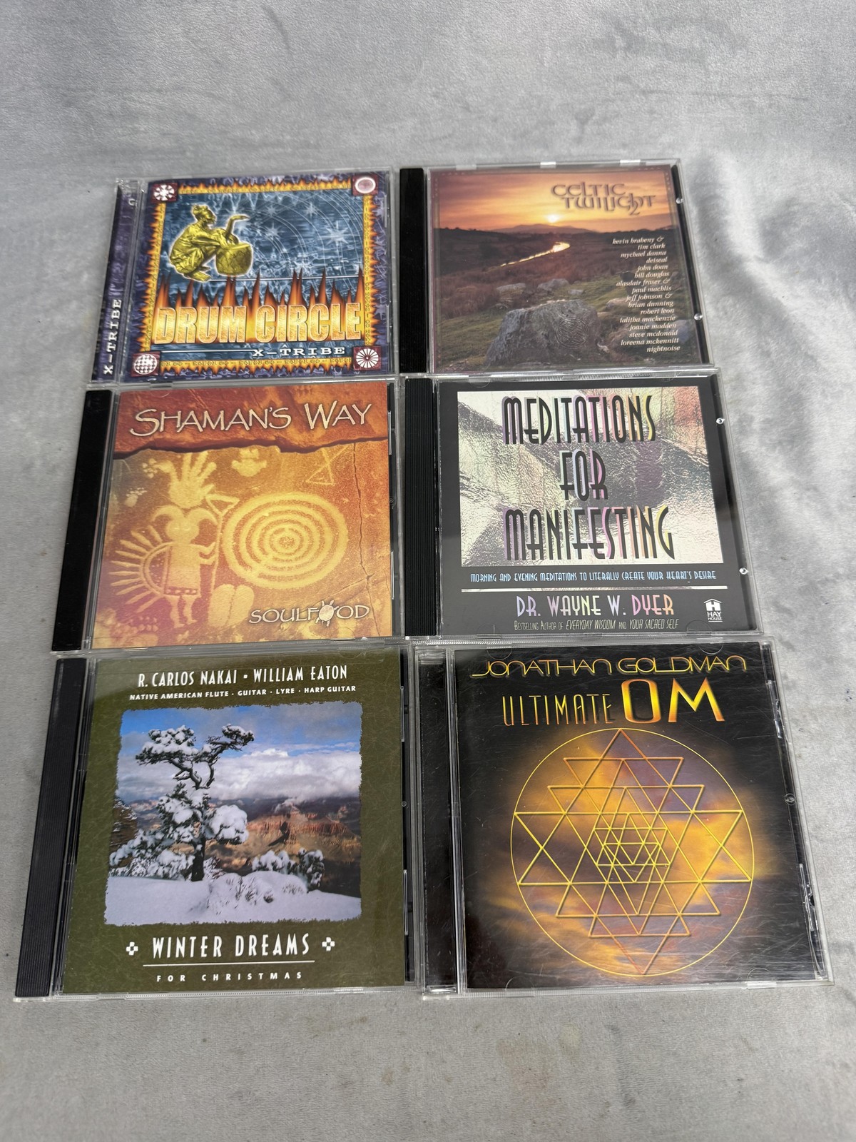 New Age Meditation CD Lot 25 Relaxation Celtic Medwyn Goodall Goldman Dyer