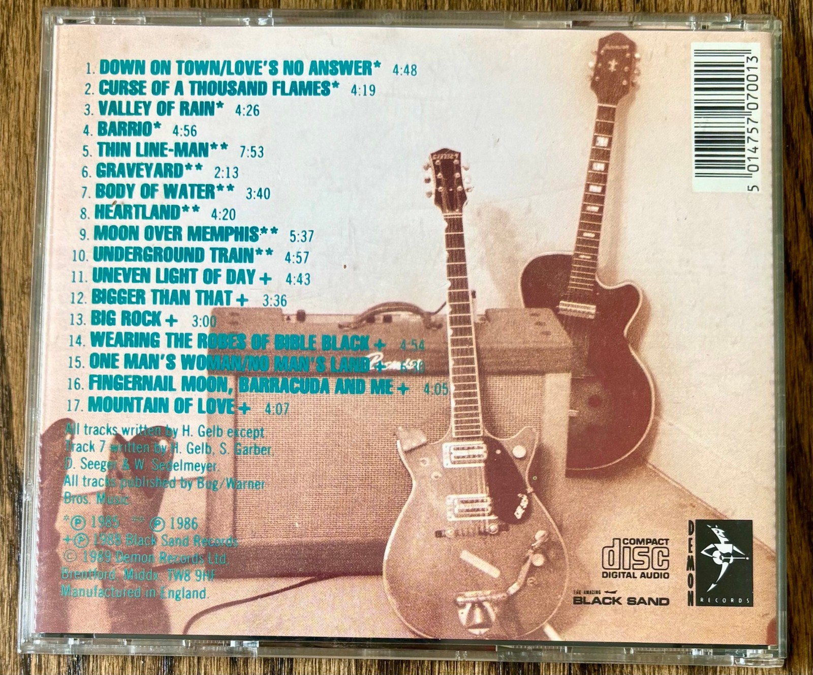 Giant Songs: Best Of Giant Sand [1989 Demon Comp CD VG+] Howe Gelb, Meat Puppets