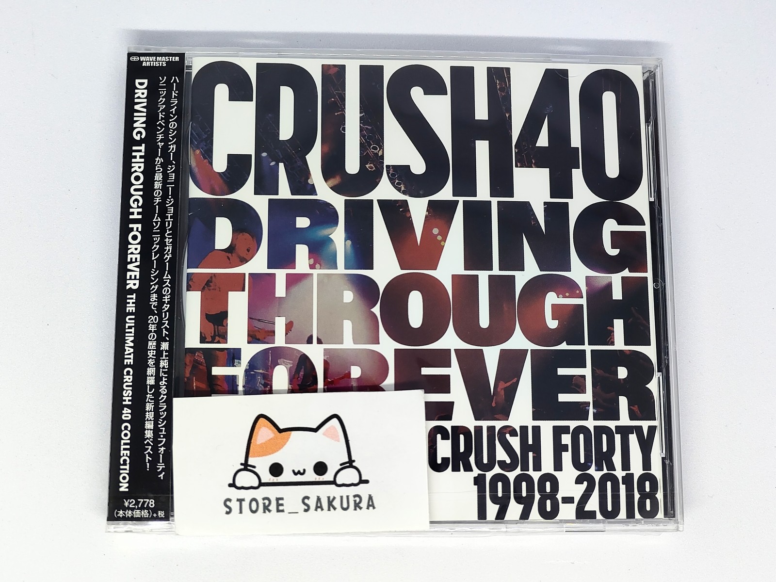 Driving Through Forever – The Ultimate Crush 40 Collection(CD+DVD) From Japan