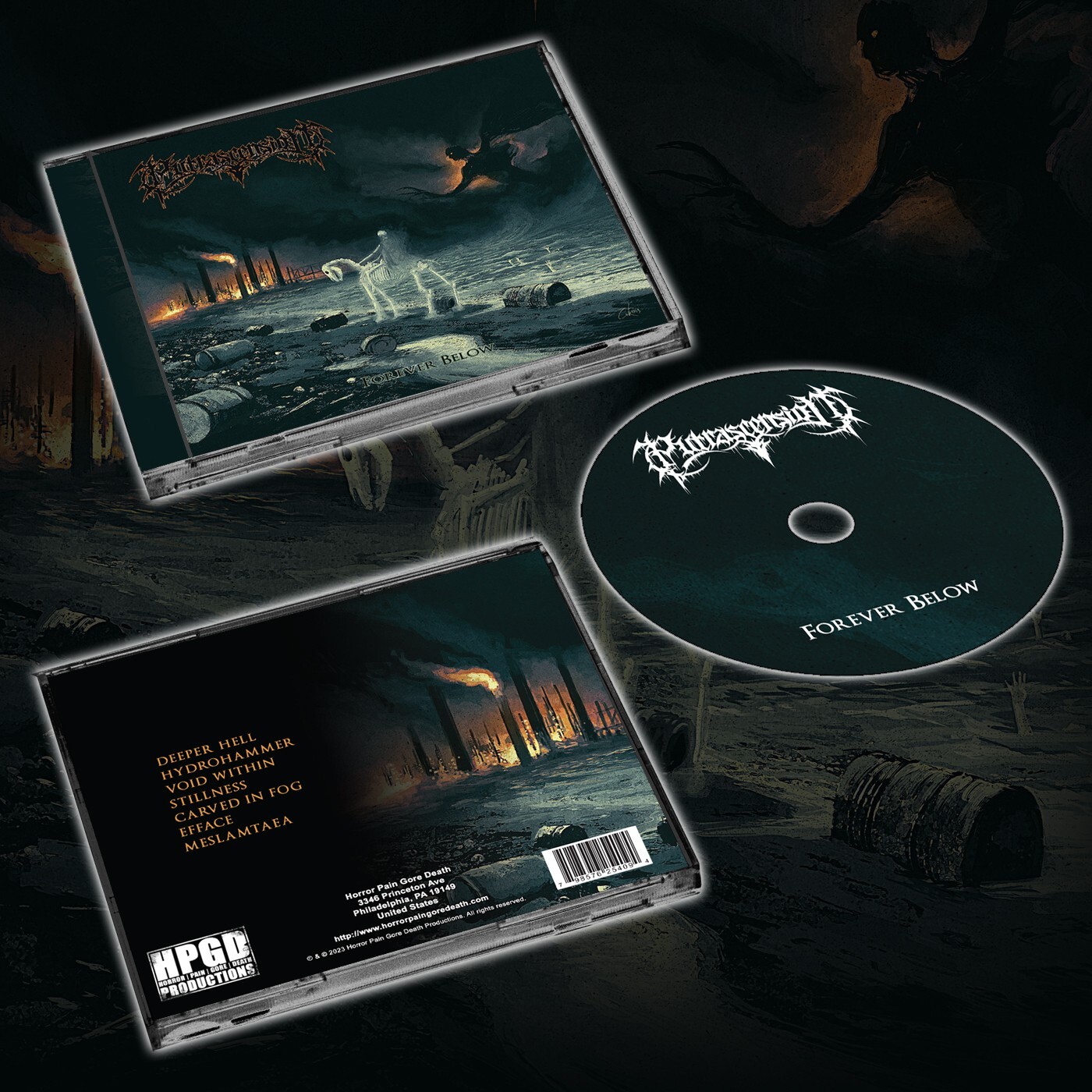 PUTRASCENSION Forever Below CD Tombs Black Metal Death Behemoth UADA Mgla NEW!