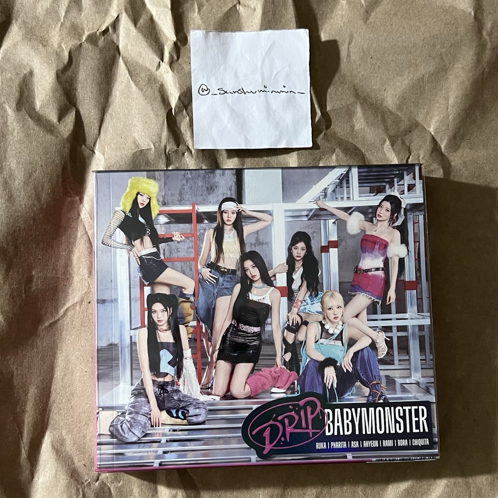 Babymonster 1st Full Album Drip Jewel Case Version