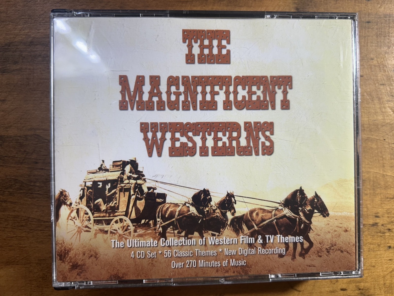 VARIOUS : The Magnificent Westerns (CD) VERY GOOD CONDITION