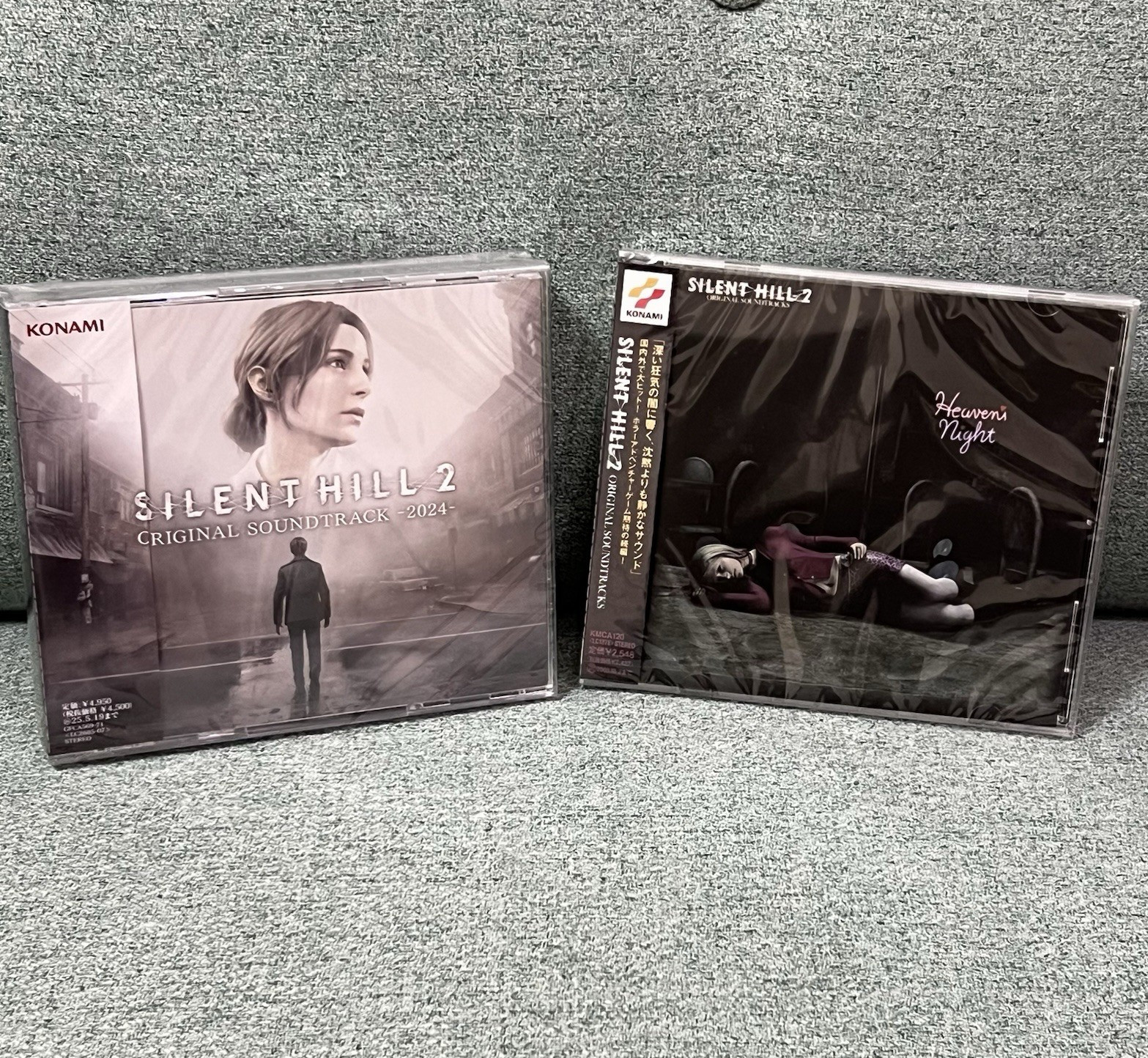Set of 2 SILENT HILL 2 ORIGINAL SOUNDTRACK 2024 Game Music CD Sealed New