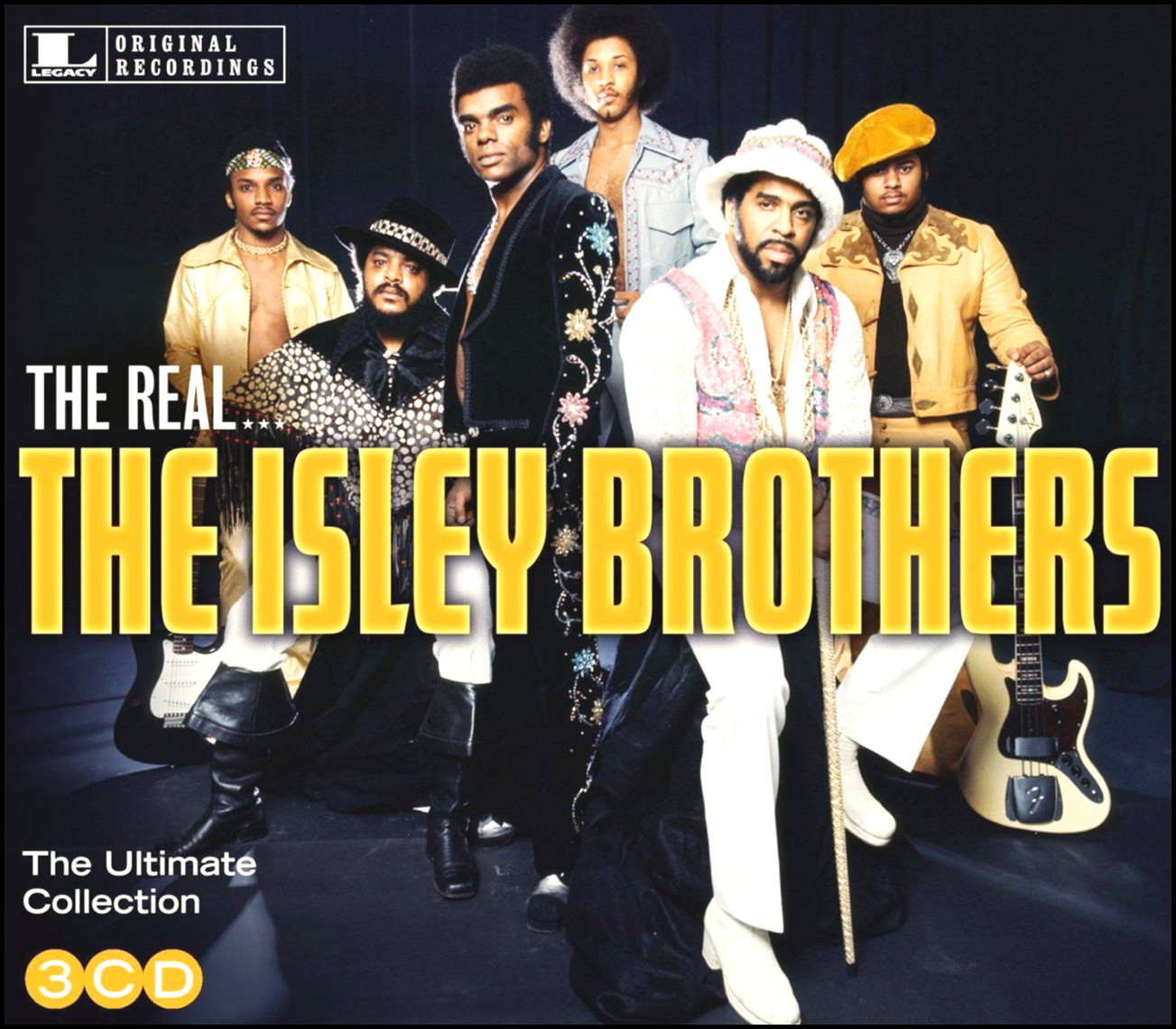 ISLEY BROTHERS * 45 Greatest Hits * NEW 3-CD Boxset * All Original Recordings