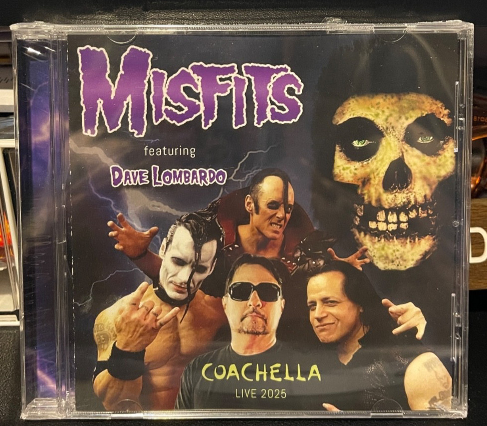 MISFITS featuring Dave Lombardo-Coachella Live 2025 CD Ltd200 Danzig Horror Punk