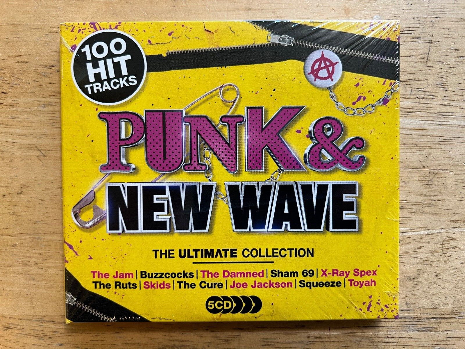 Punk & New Wave The Ultimate Collection – 5 CD Set 100 Tracks – 2018 Universal