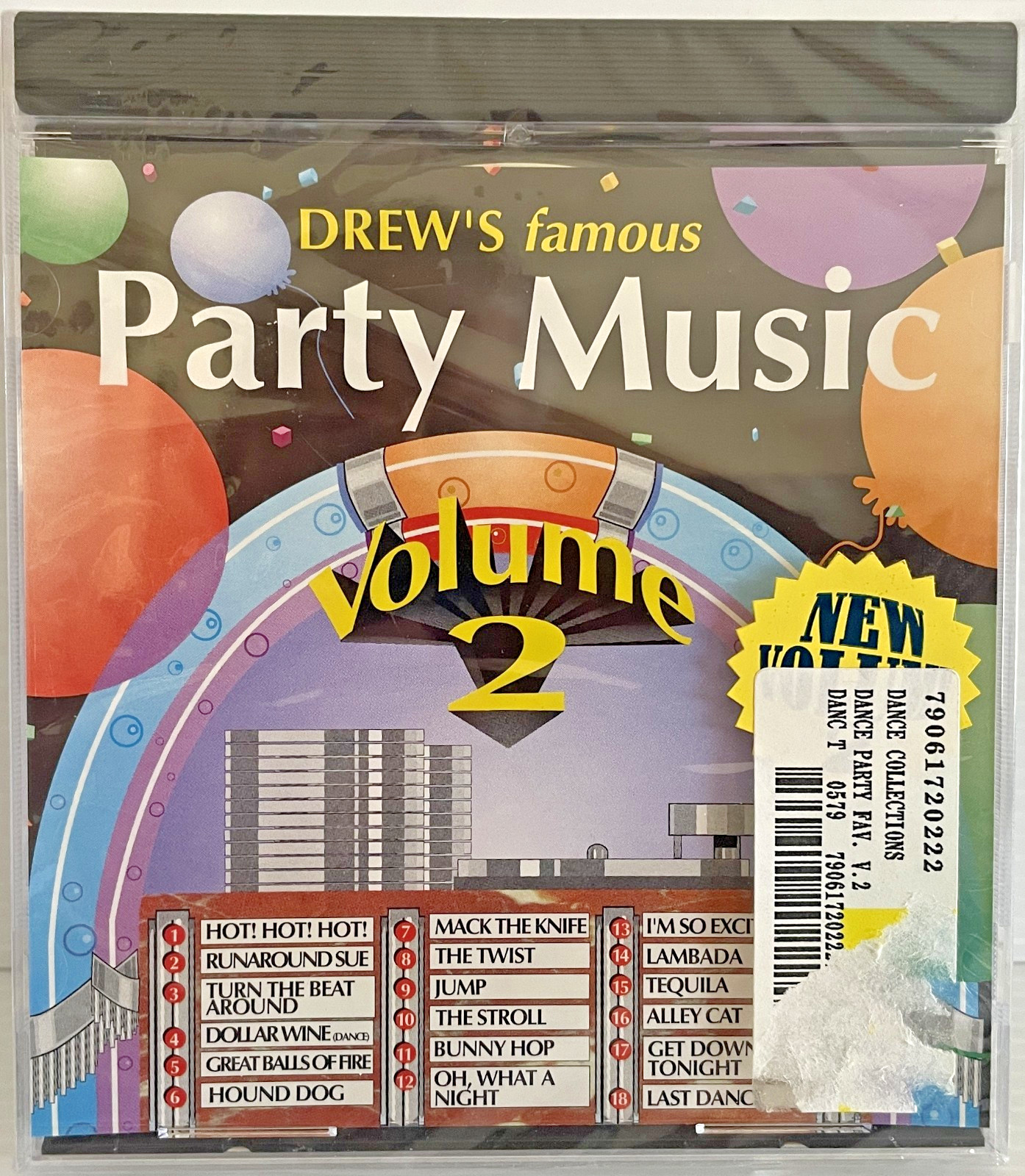 Drew’s Famous Party Music Volume 2 Dance Party Favorites Factory Sealed NEW