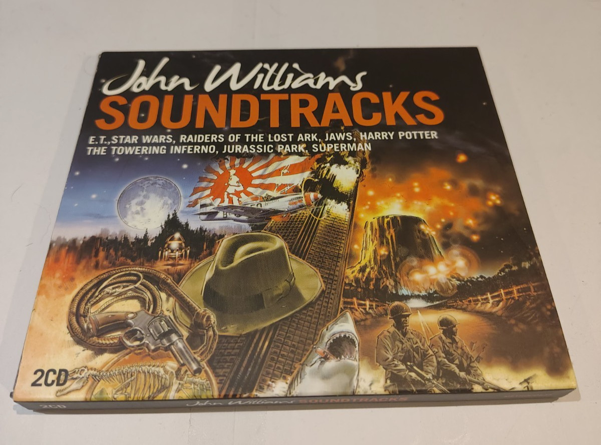 John Williams Soundtracks x2 CDs (OST 2 Discs) Jaws Indiana Jones Star Wars A.I.