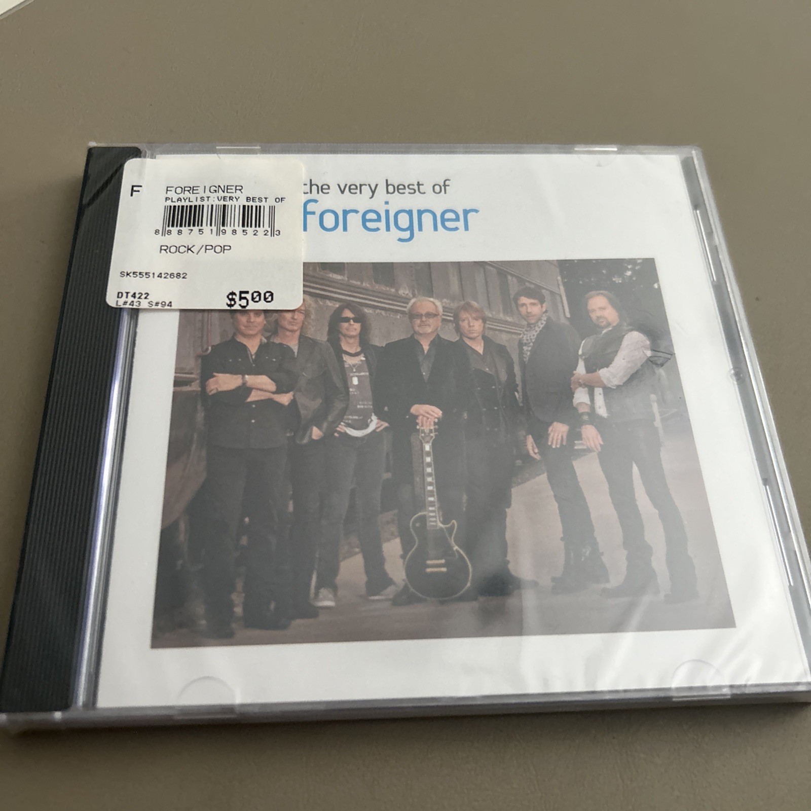 Playlist: Very Best of by Foreigner (CD, 2016)