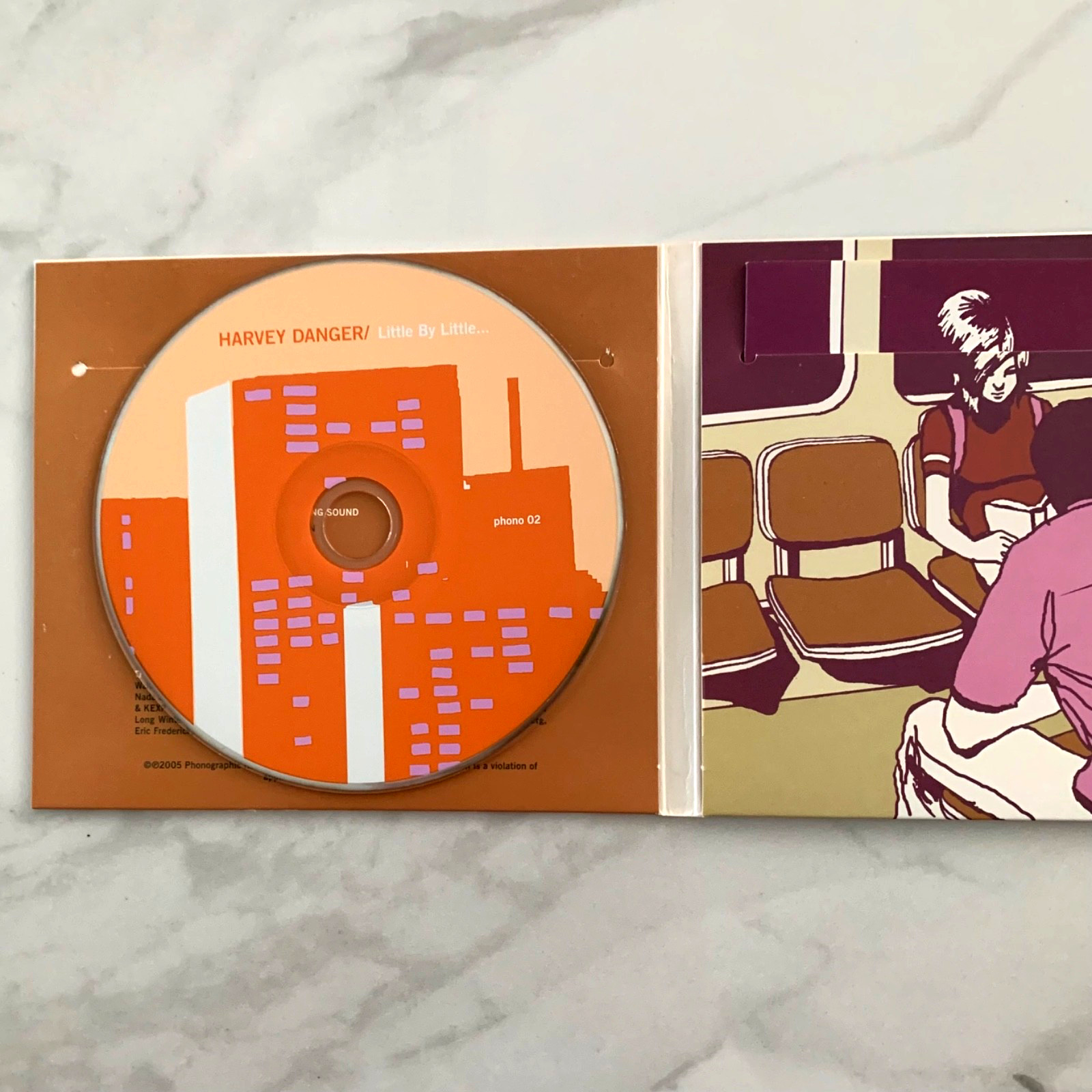 Harvey Danger Little By Little 2 X CD 2005 Album Seattle Indie Rock Punk Pop OOP