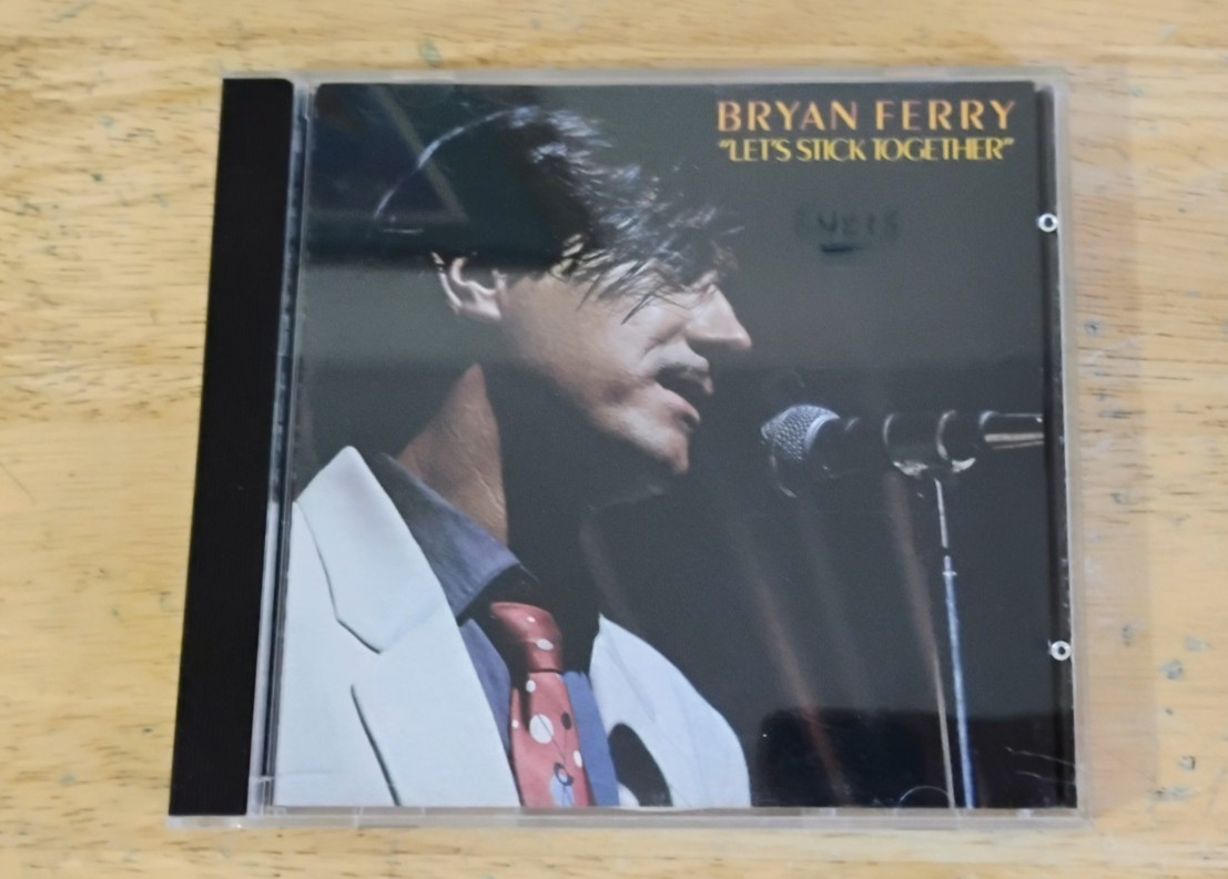 Bryan Ferry Music CD – Lets Stick Together [GOOD CD] 1970s Glam Rock German Disc