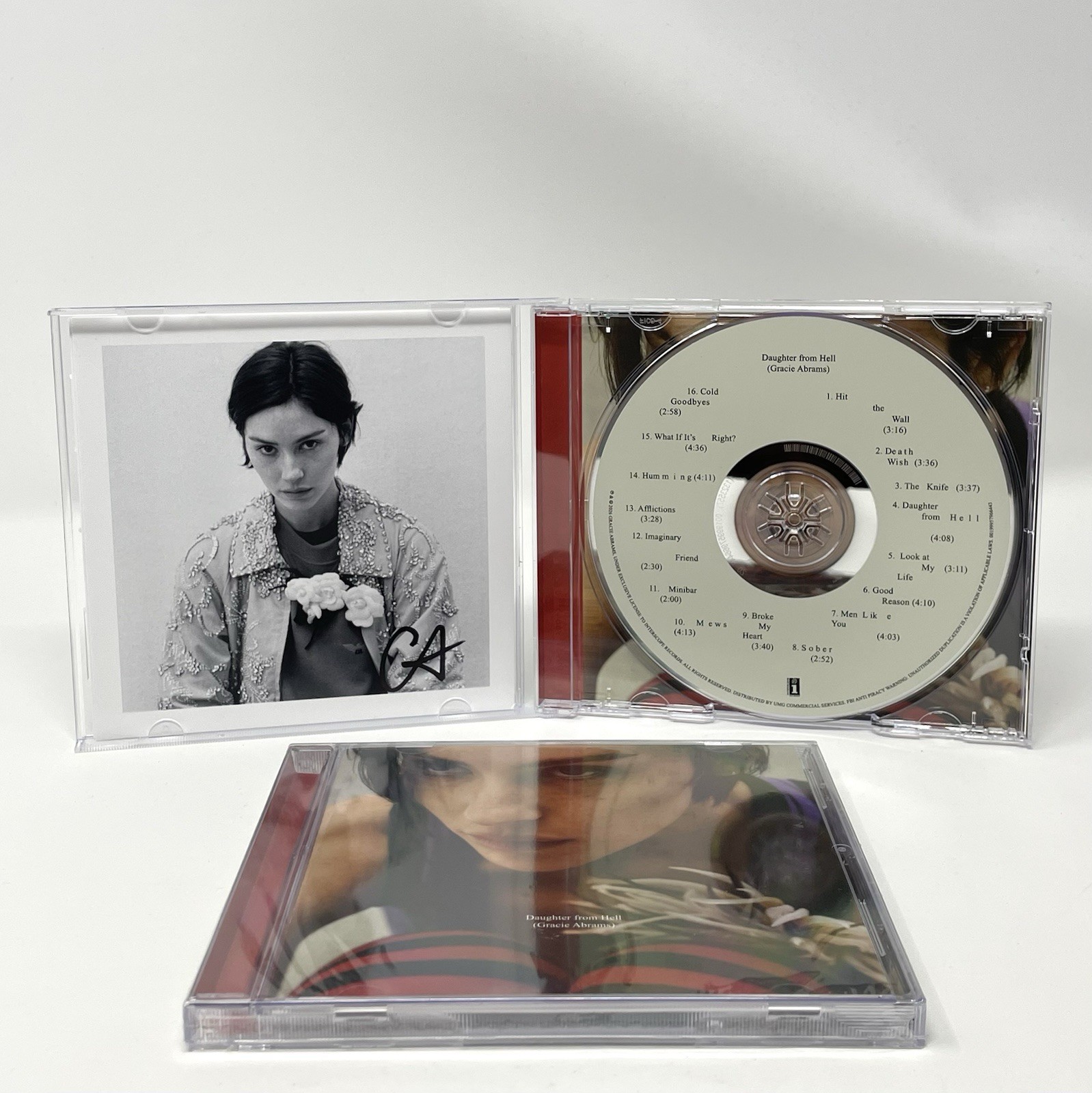 Gracie Abrams Daughter from Hell Signed CD New & Sealed In Hand SHIPS TODAY ✅