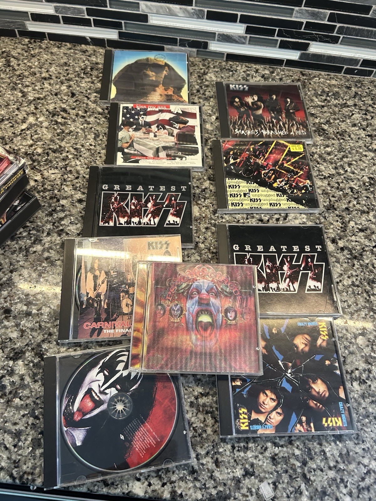 KISS CD Lot Of 16 Albums Rock Music (18 Total Cds)