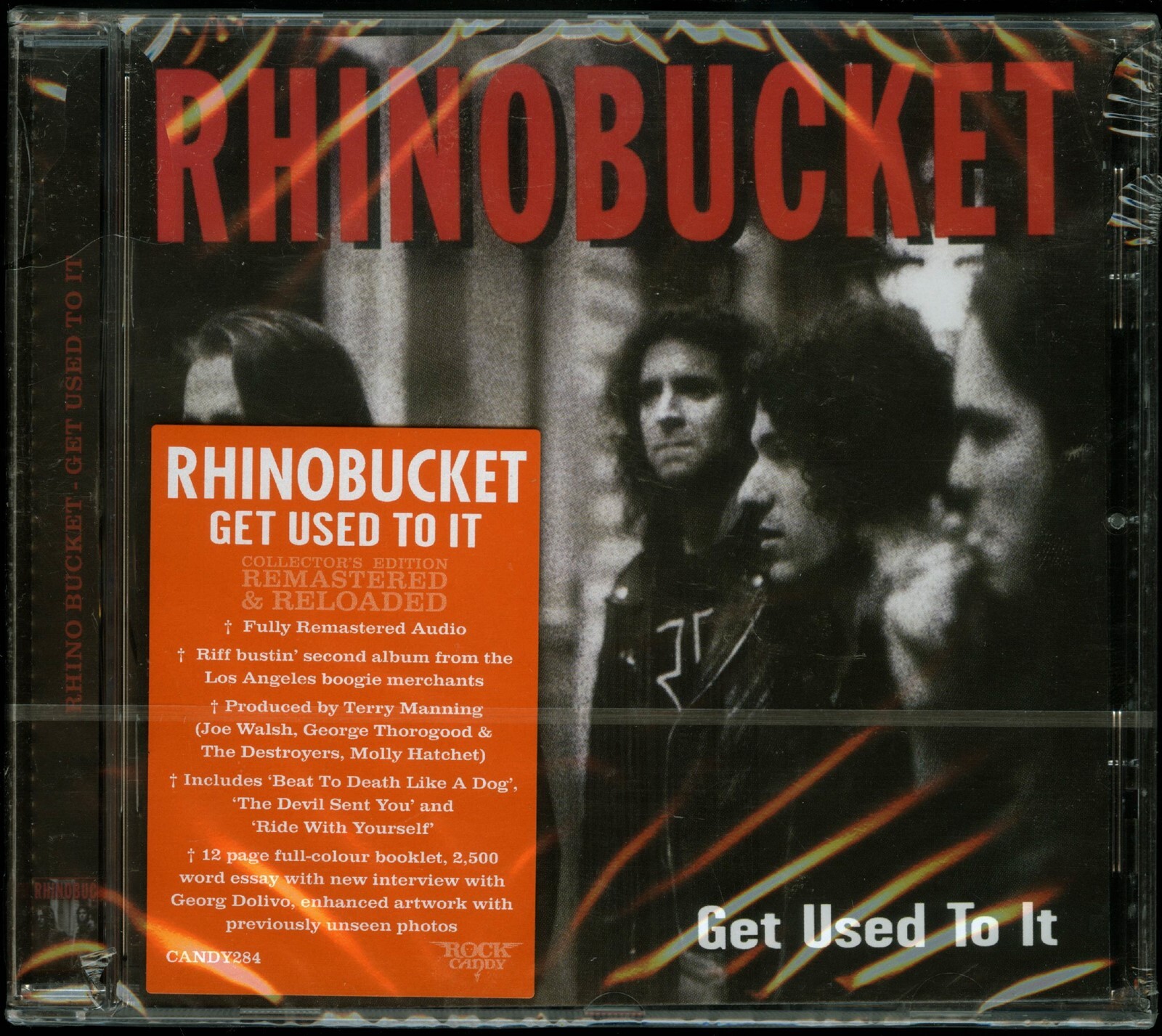 Rhino Bucket Get Used To It CD new Rock Candy Records