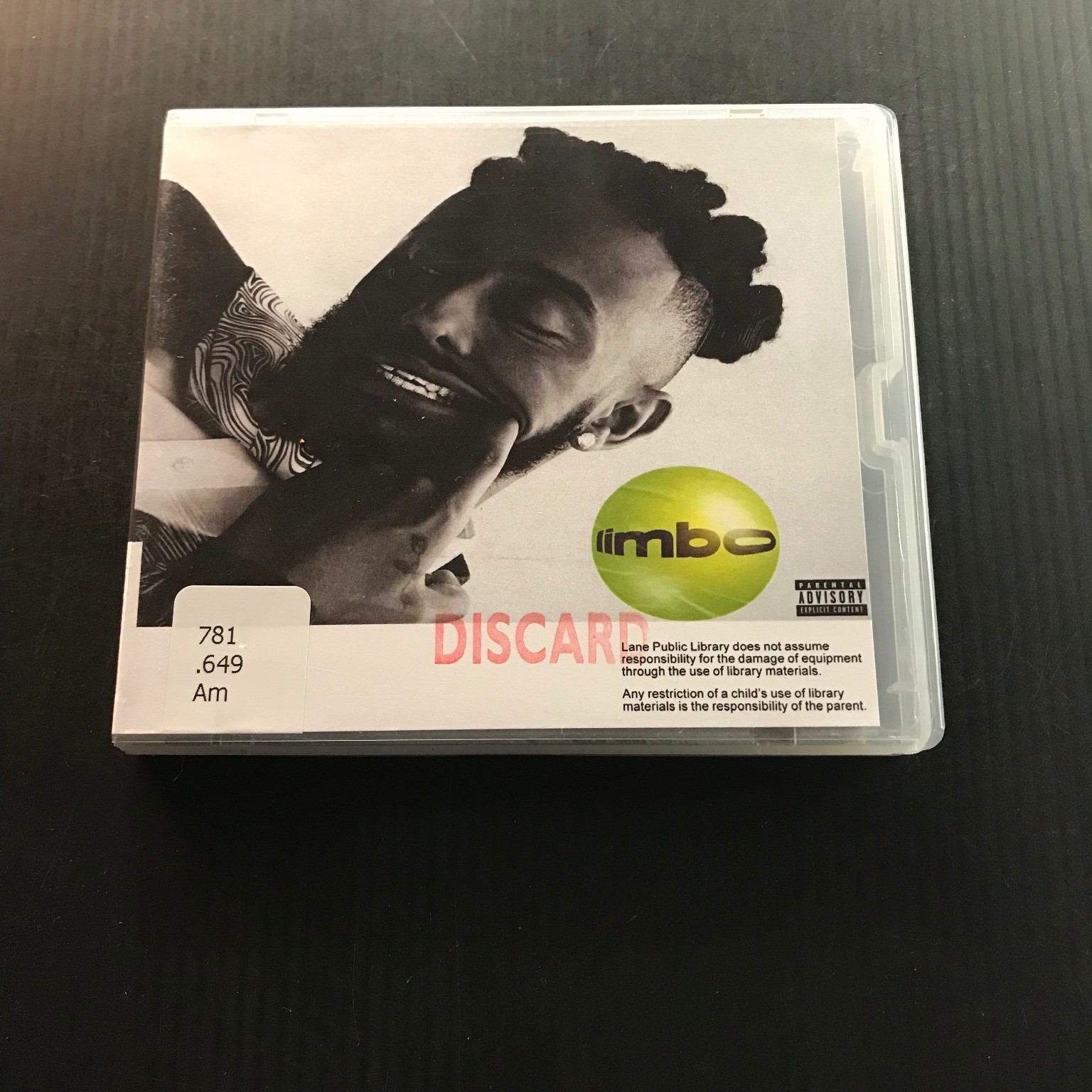 Amine – Limbo CD 2020 Library Discard Hip-Hop Republic Records