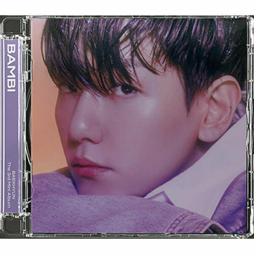 EXO BAEKHYUN [BAMBI] 3rd Mini Album JEWEL CASE MISTY CD+Booklet+Paper+2 Card